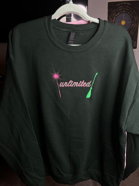Unlimited — Wand & Broom Tribute Sweatshirt