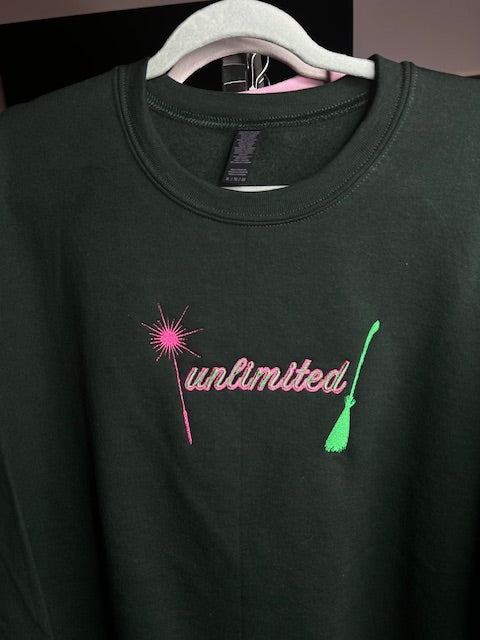 Unlimited — Wand & Broom Tribute Sweatshirt